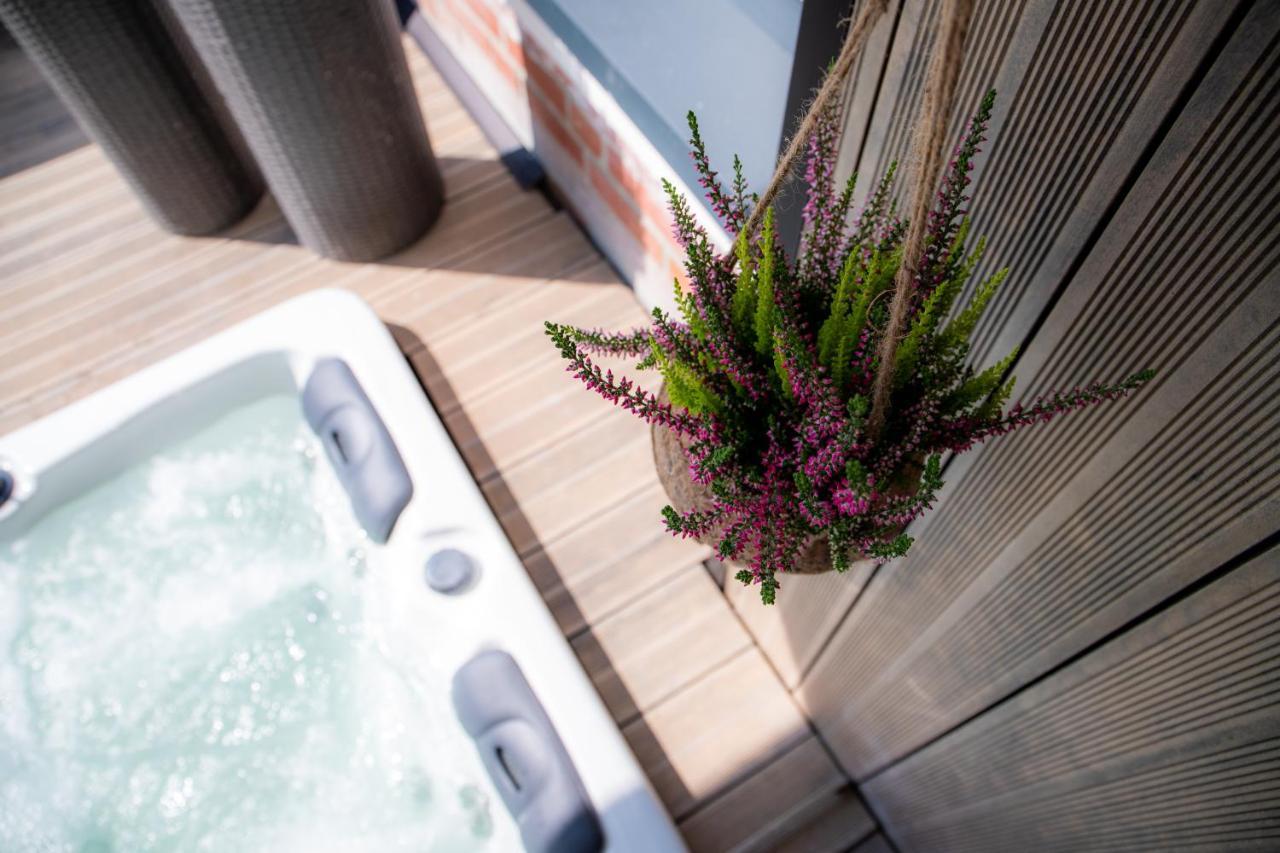 Unterschlupf Radeberg Mit Garten & Whirlpool Exterior foto